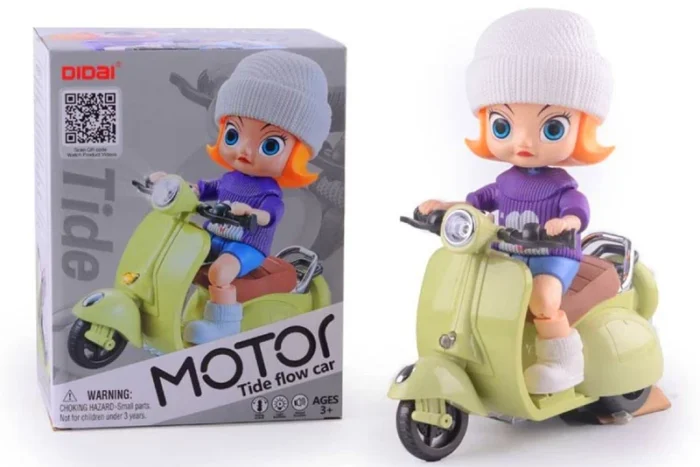 Motor Scooter Musical Vehicle Toy