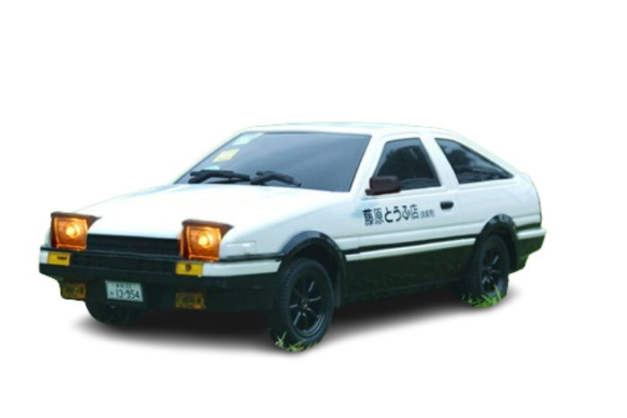 1:20 D Toyota AE86 Alloy Car